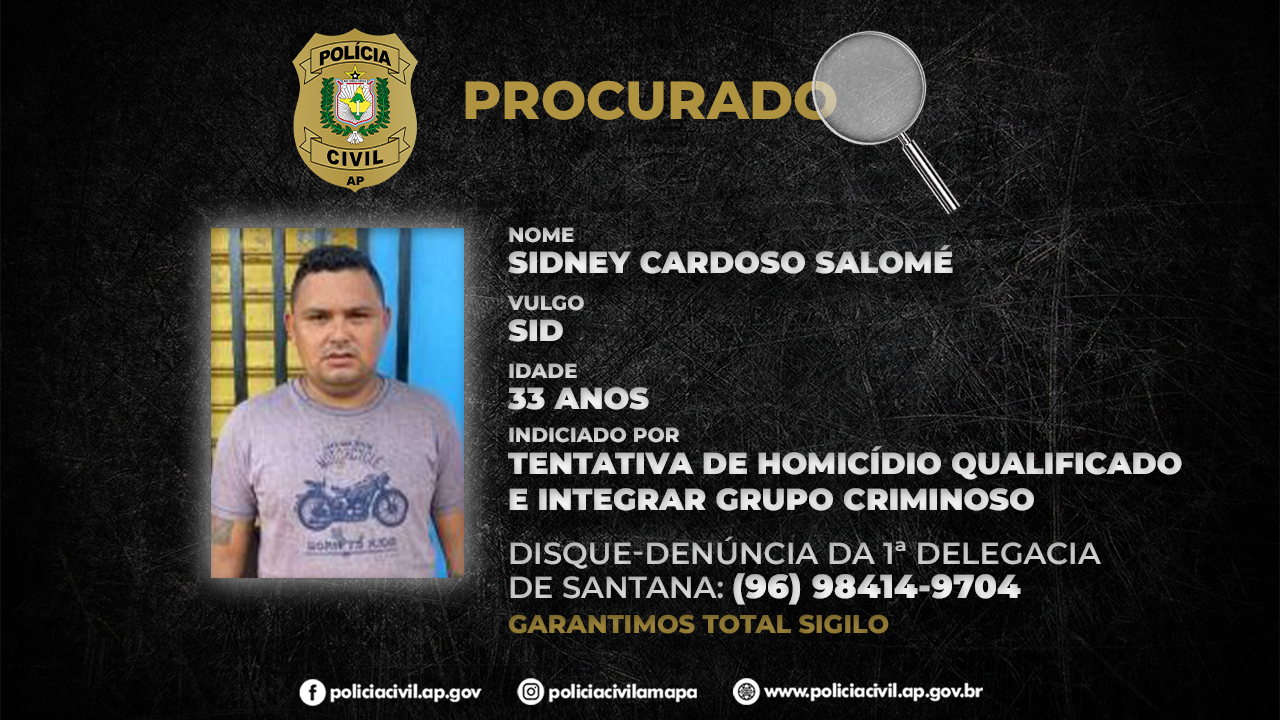 POLÍCIA CIVIL PEDE AJUDA DA POPULAÇÃO PARA LOCALIZAR DOIS INDIVÍDUOS INDICIADOS POR TENTATIVA DE HOMICÍDIO QUALIFICADO E POR INTEGRAR GRUPO CRIMINOSO
